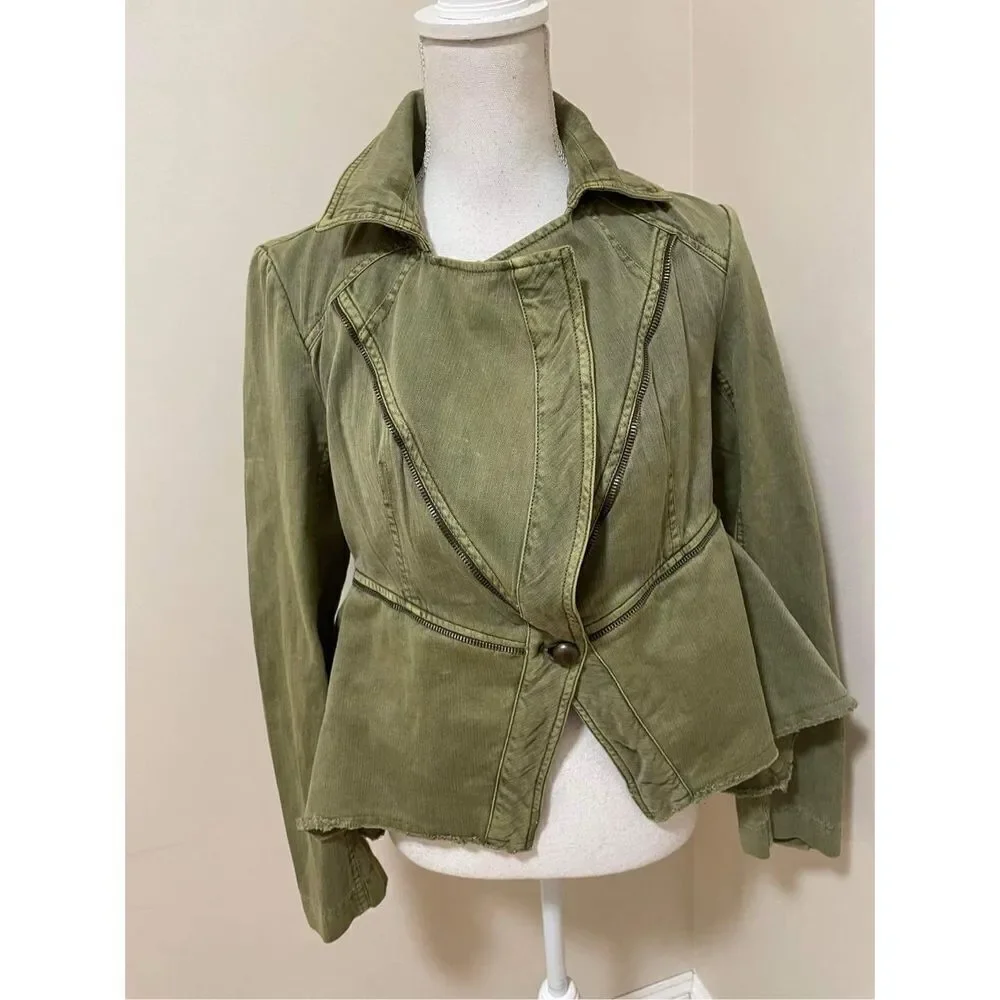 New Free  People Malika Jacket Size XS - Picture 4 of 8